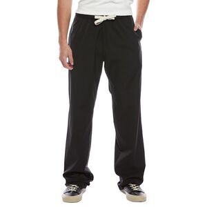 Palm Angels Mens Wool-Blend Pant, Black